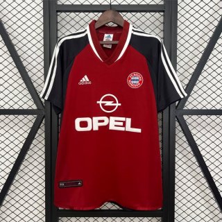 Tailandia Camiseta Bayern Munich 1ª Equipación Retro 2001-2002 Tailandia Camiseta Bayern Munich 1ª Equipación Retro 2001-2002