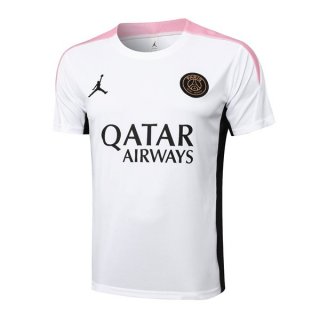 Camiseta Entrenamiento PSG 2024-2025 Blanco Camiseta Entrenamiento PSG 2024-2025 Blanco