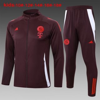 Niños Chandal Bayern Munich 2024-2025 Rojo 3 Niños Chandal Bayern Munich 2024-2025 Rojo 3