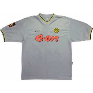 2ª Equipación Replica Camiseta Dortmund Retro 2000 Gris 2ª Equipación Replica Camiseta Dortmund Retro 2000 Gris