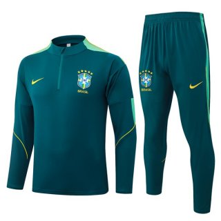 Sudadera De Training Brasil 2026-2027 Verde 4