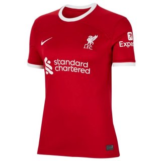 Tailandia Camiseta Liverpool 1ª Equipación Mujer 2023-2024 Tailandia Camiseta Liverpool 1ª Equipación Mujer 2023-2024