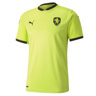 2ª Equipación Replica Camiseta Republica Checa 2020 Verde 2ª Equipación Replica Camiseta Republica Checa 2020 Verde