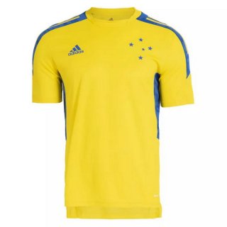 Camiseta Entrenamiento Cruzeiro 2021-2022 Amarillo Camiseta Entrenamiento Cruzeiro 2021-2022 Amarillo