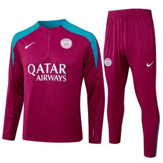 Sudadera De Training PSG 2024-2025 Rojo Sudadera De Training PSG 2024-2025 Rojo