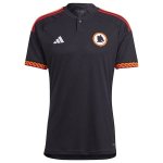 Tailandia Camiseta AS Roma 3ª Equipación 2023-2024 Negro