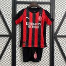 Camiseta AC Milan 1ª Equipación Niño 2025-2026