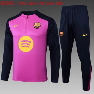 Ninos Sudadera De Training Barcelona 2025-2026 Purpura 5
