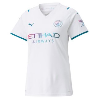 2ª Equipación Camiseta Manchester City Mujer 2021-2022 2ª Equipación Camiseta Manchester City Mujer 2021-2022