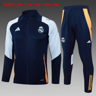 Niños Chandal Real Madrid 2024-2025 Azul 5 Niños Chandal Real Madrid 2024-2025 Azul 5