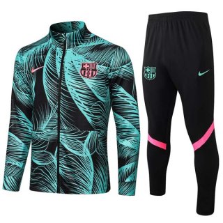 Chandal Barcelona 2022 Verde Negro Chandal Barcelona 2022 Verde Negro
