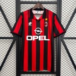 Tailandia Camiseta AC Milan 1ª Equipación Retro 1997-1998