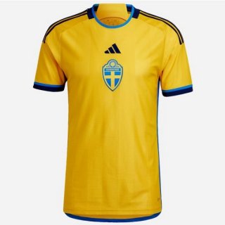 Tailandia Camiseta Suecia 1ª Equipación 2022-2023 Tailandia Camiseta Suecia 1ª Equipación 2022-2023