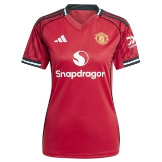 Camiseta Manchester United 1ª Equipación Mujer 2025-2026 Camiseta Manchester United 1ª Equipación Mujer 2025-2026
