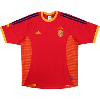 1ª Equipación Replica Camiseta España Retro 2002 2004 Rojo 1ª Equipación Replica Camiseta España Retro 2002 2004 Rojo