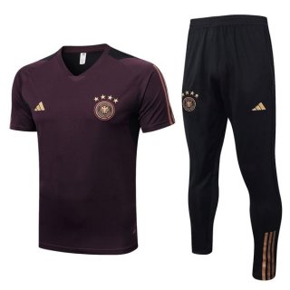 Entrenamiento Alemania Conjunto Completo 2022-2023 Rojo Negro Entrenamiento Alemania Conjunto Completo 2022-2023 Rojo Negro