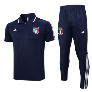 Polo Italia Conjunto Completo 2023-2024 Azul 3 Polo Italia Conjunto Completo 2023-2024 Azul 3