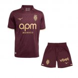 Camiseta AS Monaco 2ª Equipación Niño 2026-2027