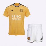 Camiseta Leicester City 3ª Equipación Niño 2023-2024