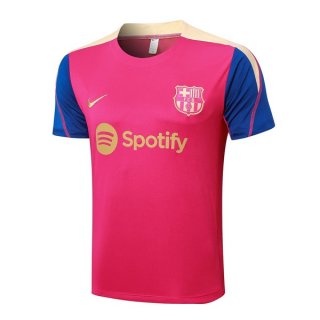 Camiseta Entrenamiento Barcelona 2024-2025 Rojo Azul Camiseta Entrenamiento Barcelona 2024-2025 Rojo Azul