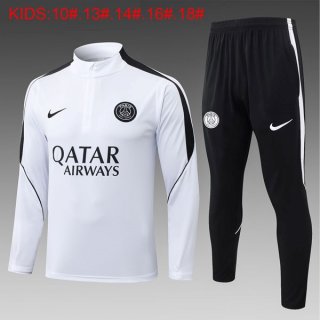 Ninos Sudadera De Training PSG 2026-2027 Blanco 2