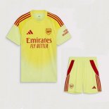 Camiseta Arsenal 1ª Equipación Niño Portero 2025-2026