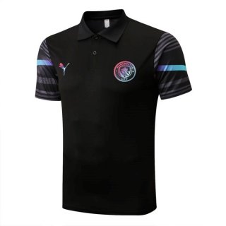 Polo Manchester City 2022-2023 Negro Polo Manchester City 2022-2023 Negro