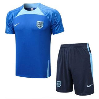 Camiseta Entrenamiento Inglaterra Conjunto Completo 2022-2023 Azul Camiseta Entrenamiento Inglaterra Conjunto Completo 2022-2023 Azul