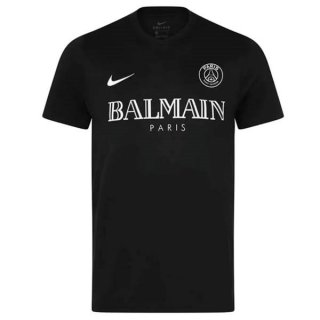 Tailandia Camiseta PSG x Balmain 2023-2024 Negro Tailandia Camiseta PSG x Balmain 2023-2024 Negro