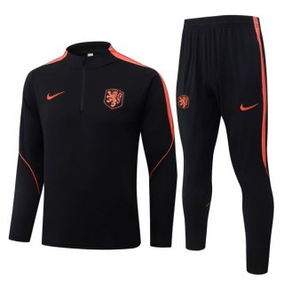 Sudadera De Training Países Bajos 2026-2027 Negro 2