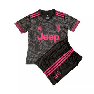 Camiseta Juventus Especial Niño 2021-2022 Negro Rosa Camiseta Juventus Especial Niño 2021-2022 Negro Rosa