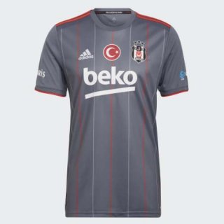 3ª Equipación Replica Camiseta Besiktas 2021-2022 Gris 3ª Equipación Replica Camiseta Besiktas 2021-2022 Gris