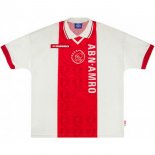 1ª Equipación Replica Camiseta Ajax Retro 1998 1999 Rojo Blanco