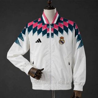 Chaqueta Real Madrid EQT Tracktop 2026-2027 Blanco