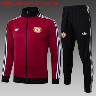 Ninos Chandal Manchester United 2025-2026 Rojo Ninos Chandal Manchester United 2025-2026 Rojo