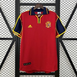 Tailandia Camiseta España 1ª Equipación Retro 2000 Tailandia Camiseta España 1ª Equipación Retro 2000