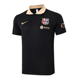 Polo Barcelona 2024-2025 Negro Amarillo 2 Polo Barcelona 2024-2025 Negro Amarillo 2