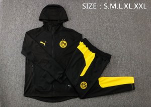 Chandal Con Capucha Borussia Dortmund 2022-2023 Negro Amarillo