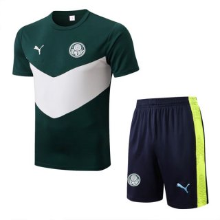 Camiseta Entrenamiento Palmeiras Conjunto Completo 2022-2023 Verde Blanco Camiseta Entrenamiento Palmeiras Conjunto Completo 2022-2023 Verde Blanco
