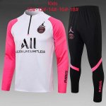 Niños Chandal Paris Saint Germain 2022 Rosa Blanco