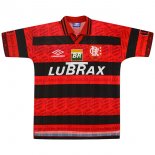 1ª Equipación Replica Camiseta Flamengo Retro 1995 1996 Rojo