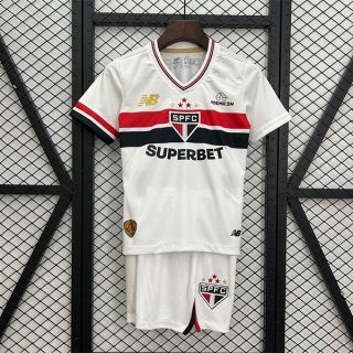 Camiseta Sao Paulo 1ª Equipación Niño 2025-2026 Camiseta Sao Paulo 1ª Equipación Niño 2025-2026