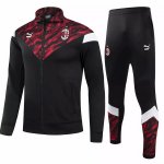 Chandal AC Milan 2021-2022 Negro Rojo Chandal AC Milan 2021-2022 Negro Rojo