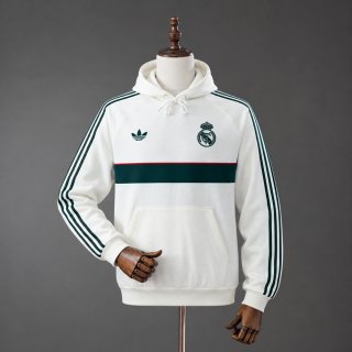 Sudadera con Capucha Real Madrid 2026-2027 Blanco