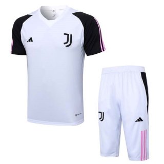 Camiseta Entrenamiento Juventus Conjunto Completo 2023-2024 Blanco Camiseta Entrenamiento Juventus Conjunto Completo 2023-2024 Blanco
