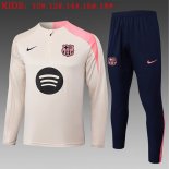 Ninos Sudadera De Training Barcelona 2025-2026 Amarillo 5