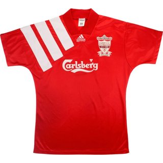 1ª Equipación Replica Camiseta Liverpool Retro 1992 1993 Rojo 1ª Equipación Replica Camiseta Liverpool Retro 1992 1993 Rojo