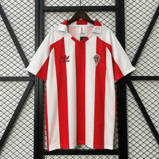 Tailandia Camiseta Sporting Gijon 1ª Equipación Retro 1986-1987 Tailandia Camiseta Sporting Gijon 1ª Equipación Retro 1986-1987