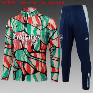 Ninos Sudadera De Training Arsenal 2025-2026 Verde Rojo Ninos Sudadera De Training Arsenal 2025-2026 Verde Rojo
