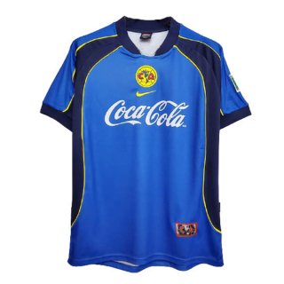 2ª Equipación Replica Camiseta América Retro 2001 2002 Azul 2ª Equipación Replica Camiseta América Retro 2001 2002 Azul